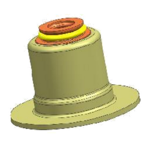 Engine valve oil seal